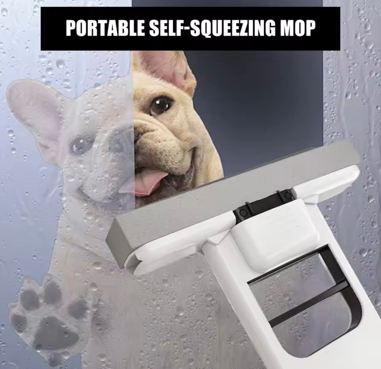 πΊπΈ US Free Shipping (No Minimum Spend) Must-Have Cleaning Tool! MTK Sponge Mop β Foldable & Self-Squeezing, Effortless Floor & Window Cleaning