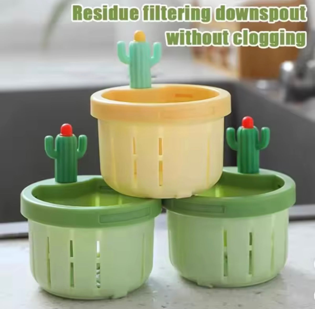 πΊπΈ US Free Shipping (No Minimum Spend) MTK High Quality Sink Strainer Anti-Clog Auto-Press Design Effortless Kitchen Cleanup