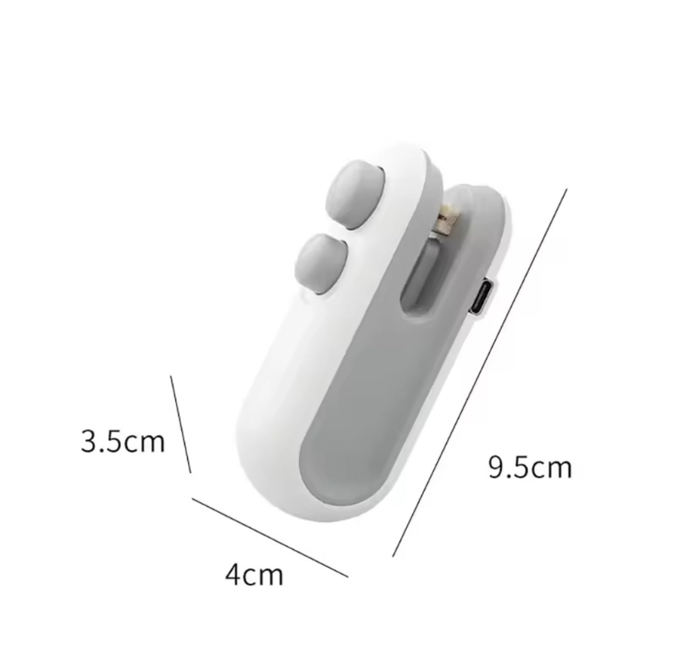 Mini USB Snack Sealer – Portable, Rechargeable Food Saver