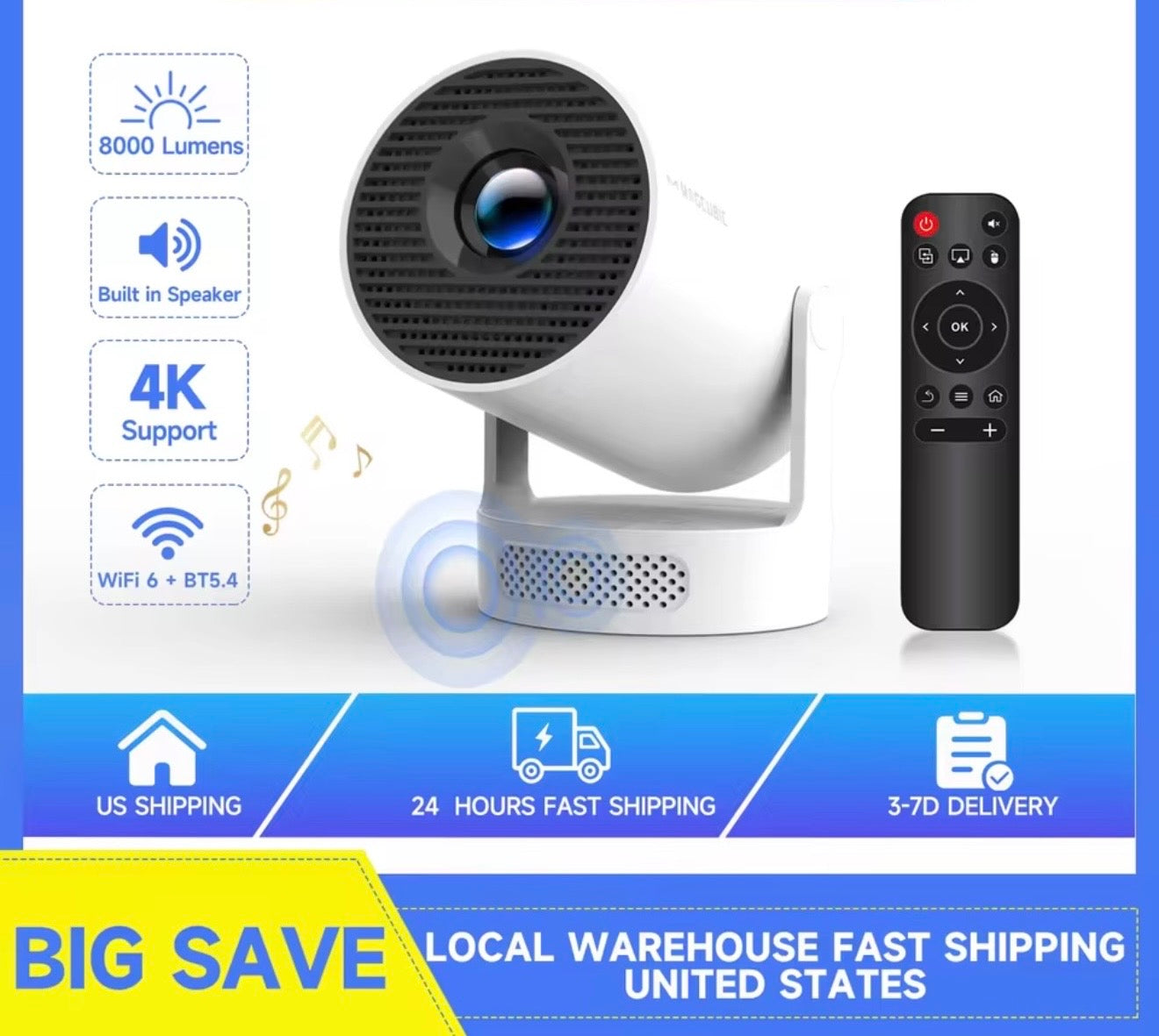 Cinematic Smart Projector