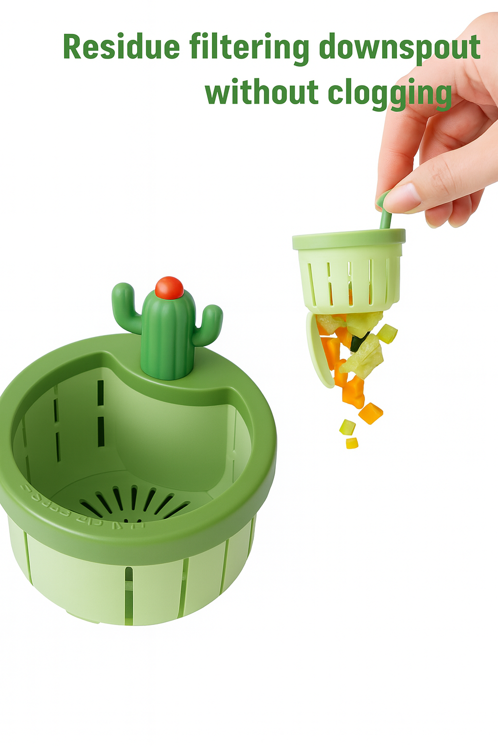 Cactus Press Sink Strainer