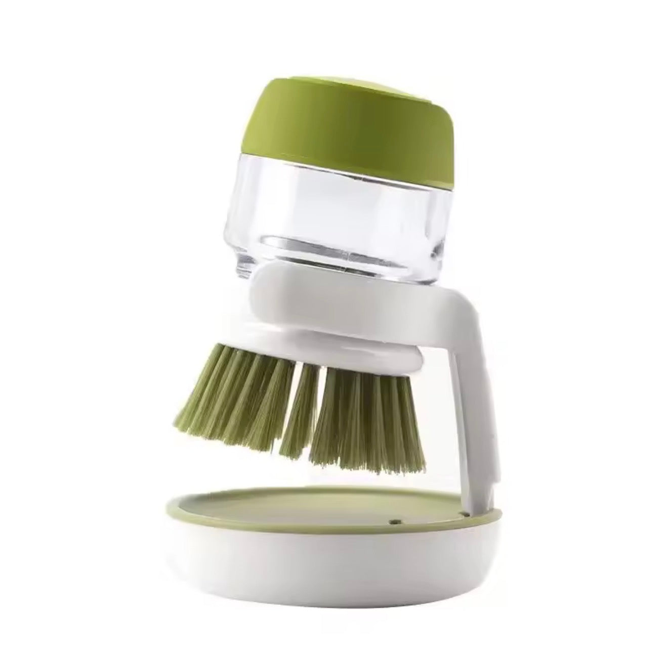 🇺🇸 US Free Shipping (No Minimum Spend) MTK 
Dish Brush With Soap Dispenser Multi Use Soap Dispensing Scrub Brush For Household Universal Kitchen Dish Palm Brush With Tary