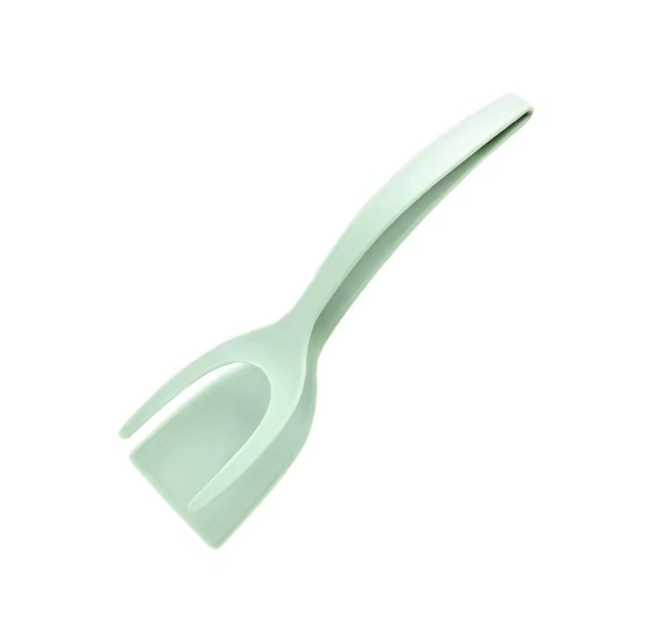 🇺🇸 US Free Shipping (No Minimum Spend) MTK 
New 2 in 1 Grip Flip Spatula Tongs Egg Flipper Spatula Nylon Non Stick Coating Pancake Fish French Toast Omelet Making Tool