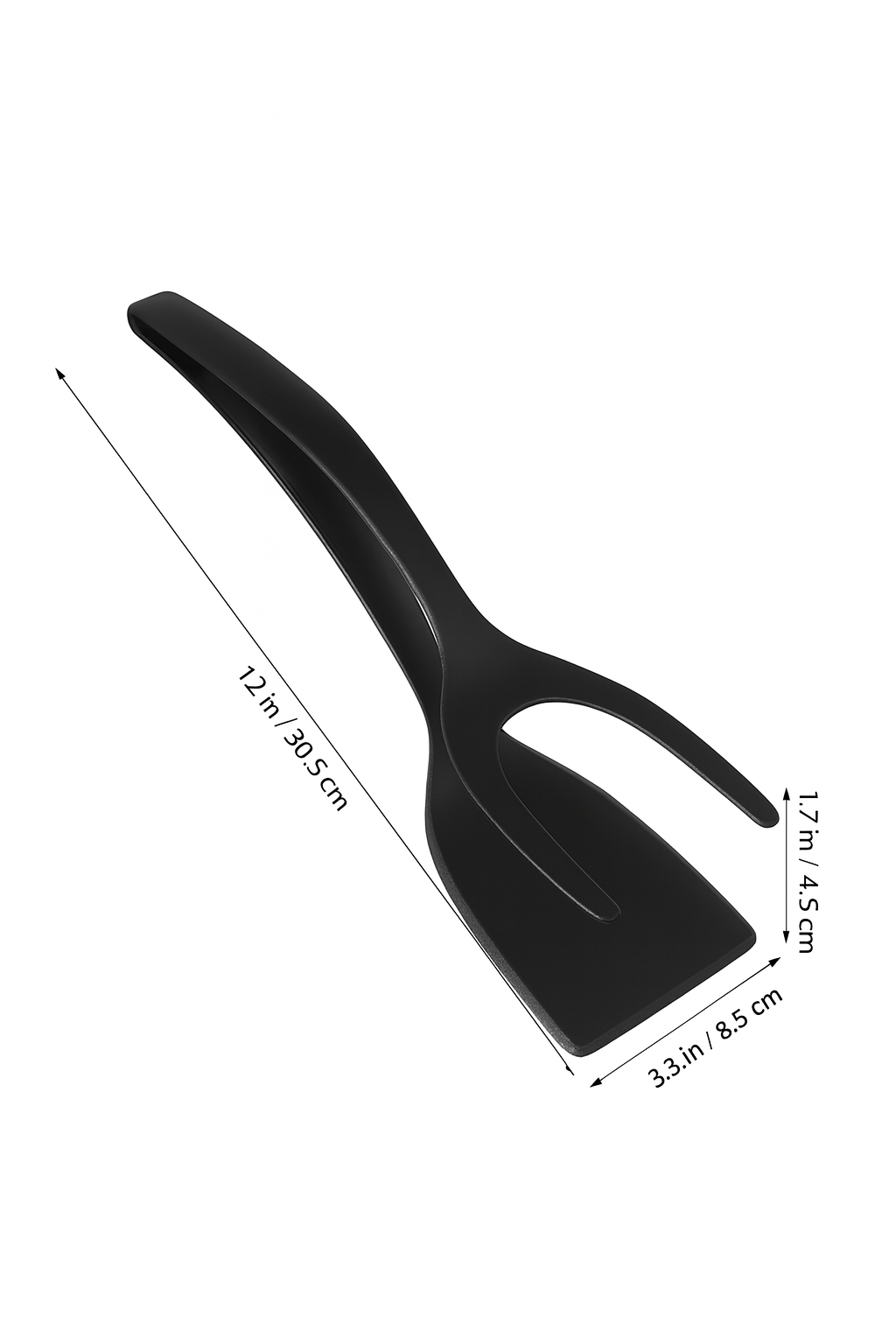 2-in-1 Flip Spatula Tongs