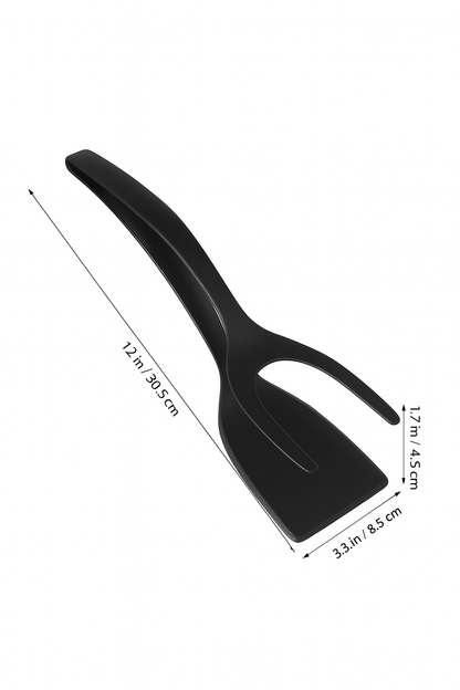 2-in-1 Flip Spatula Tongs
