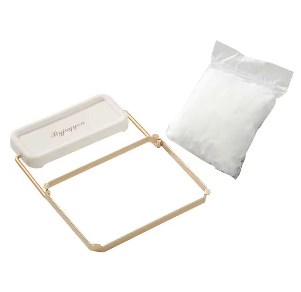 🇺🇸 US Free Shipping (No Minimum Spend) MTK High Quality Foldable Sink Strainer Bag Rack Kitchen Filter Stand Waste Collector Disposable Mesh Bags (Free 50 Bags)