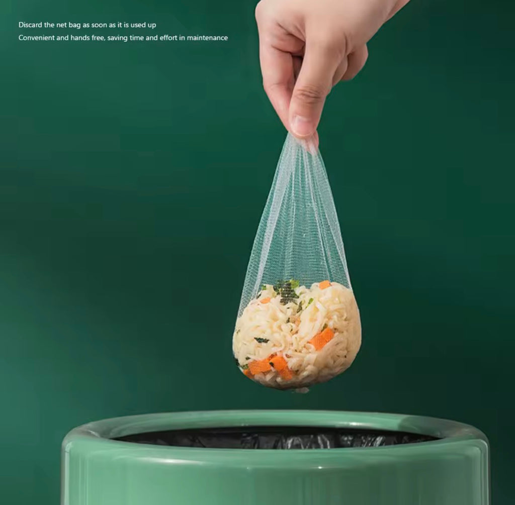 🇺🇸 US Free Shipping (No Minimum Spend) MTK High Quality Foldable Sink Strainer Bag Rack Kitchen Filter Stand Waste Collector Disposable Mesh Bags (Free 50 Bags)