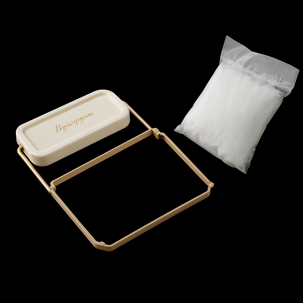 Foldable Sink Strainer Rack, Durable Kitchen Filter Stand & Waste Collector (Free 50 Bags)